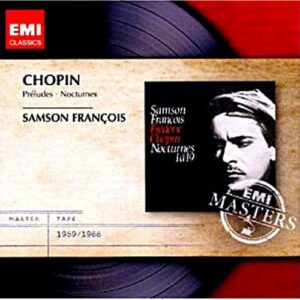 Samson François : Nocturne et prélude de Chopin.