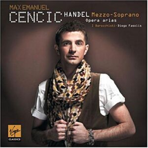 Haendel : Mezzo-soprano opera arias. Cencic, Fasolis.