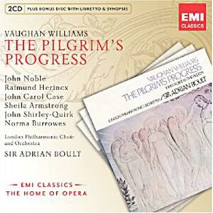 Vaughan Williams : The Pilgrim's Progress. Boult.