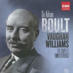 Vaughan Williams : Intégrale des enregistrements d’Adrian Boult pour Emi.