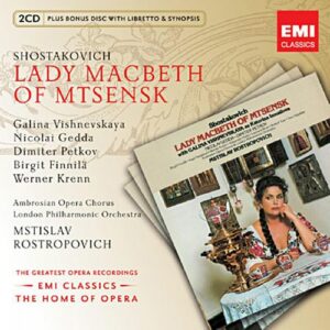 Chostakovitch : Lady Macbeth de Mzensk.