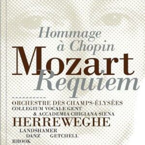 Mozart : Requiem KV 626. Herreweghe.