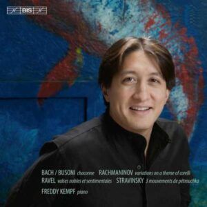 plays Rachmaninov, Bach/Busoni, Ravel & Stravinsky