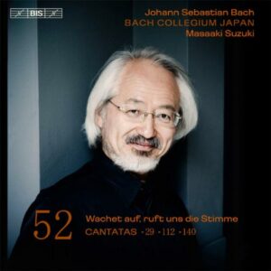 Bach : Cantates Vol. 52. Suzuki.