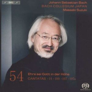 Bach : Cantates, vol. 54. Blazikova, Guillon, Kooij, Suzuki.