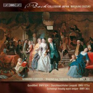 Bach : Cantates profanes, vol. 3. Lunn, Aoki, Suzuki.