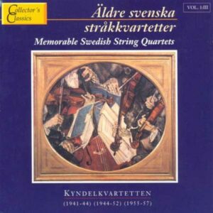 Franz Berwald - Dag Wiren - Ludwig van Beethoven : Memorable Swedish String Quartets 3