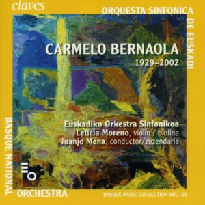 Bernaola : Œuvres orchestrales. Moreno, Mena.