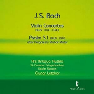 Johann Sebastian Bach : Concertos pour violon - Psaume, BWV1083