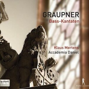 Graupner : Cantates pour basse. Mertens.