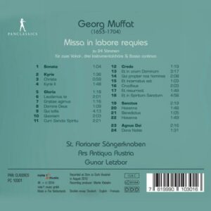 Georg Muffat : Missa in labore requies