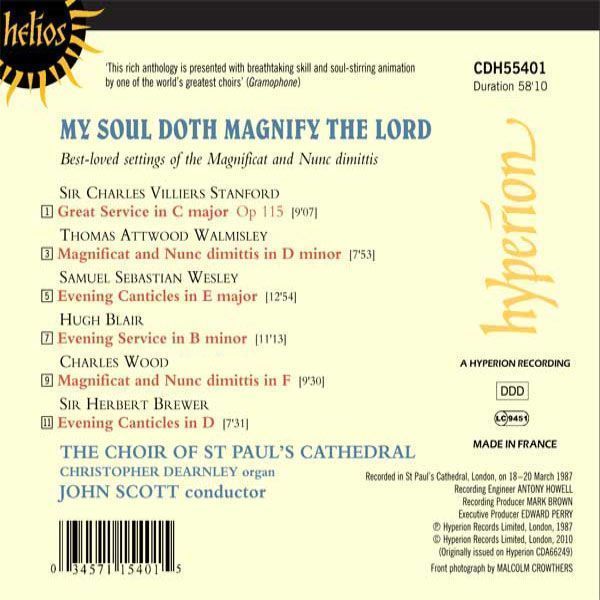 Choir of Saint Paul's Cathedral : My soul doth magnify the Lord