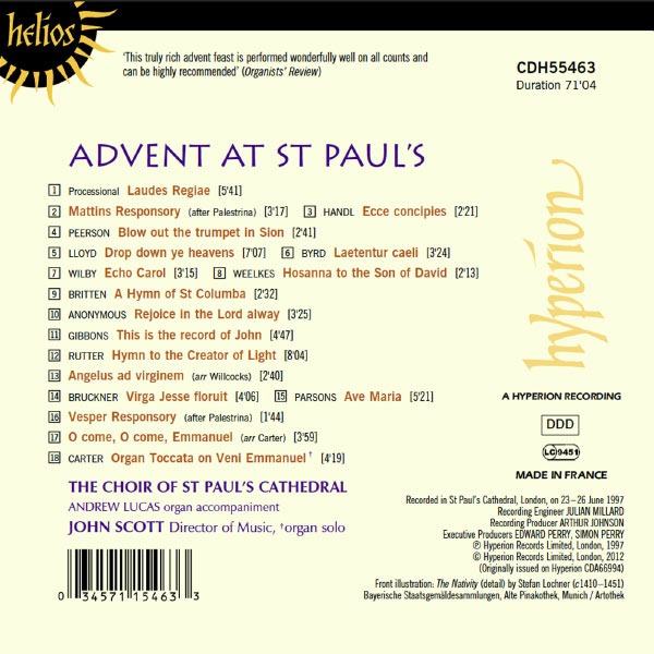 Advent At St Paul's Cathedral - La Boîte à Musique