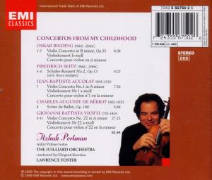 Perlman Itzhak-Concertos From