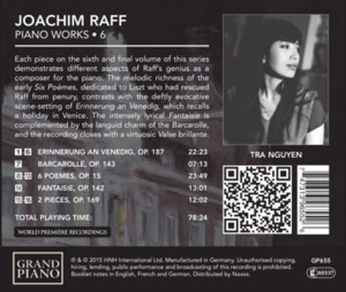 Raff, Joachim: Piano Works 6