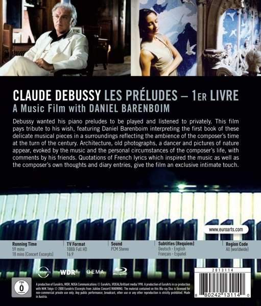 Debussy Les Preludes 1Er Livre