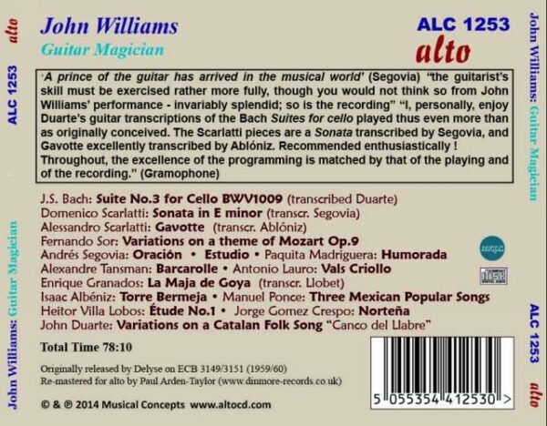 John Williams : Guitar Magician.