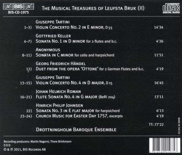 The Musical Treasures of Leufsta Bruk II