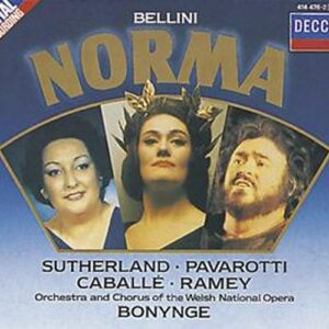 Bellini : Norma. Bonynge, Pavarotti