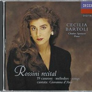 Rossini : Mélodies. Bartoli, Spencer