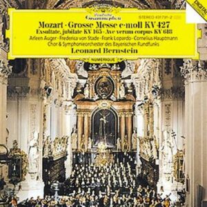 Mozart : Messe Ut Migrosse Messe-Exsultate-L.Bernstein-Osrb-F