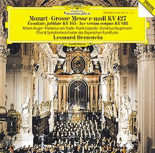 Mozart : Messe Ut Migrosse Messe-Exsultate-L.Bernstein-Osrb-F