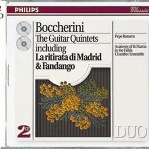 Boccherini : Quintettes Pr Guitare&Cordes-P.Romero-Asmfce-