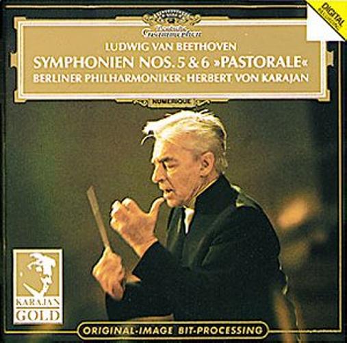 Beethoven : Symphonies N 5 & N 6-Karajan-Orch.Phil.Berlin- La Boîte à ...
