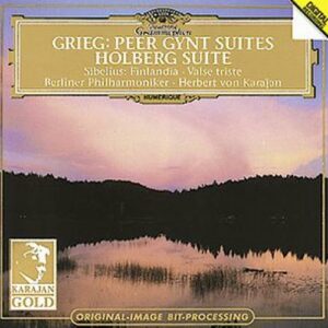 Grieg : Suite N 1&2-Holberg Suite-Sibelius-Ouv.Div-Karajan-Opb