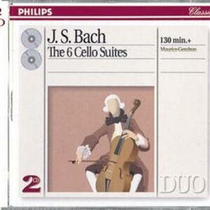 Bach : Js-Les 6 Suites Pour Violoncelle-Maurice Gendron-