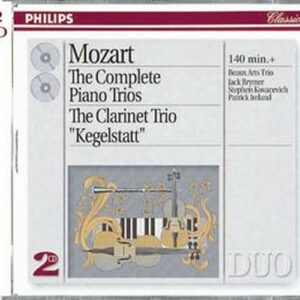 Mozart : Trio Piano K542-502-564-548-254-496-B.A.T-Trio K498 K