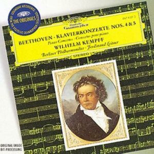 Beethoven : Concertos Piano N 4&N 5-W.Kempff-Leitner-Orc.Ph.Be