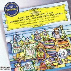 Karajan : Ravel-Bolero-Debussy-La Mer-Moussorgsky-Tableaux D'Uneexposi