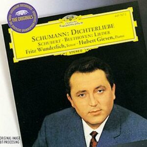 Schumann : Dichterliebe Op 48-Schubert-Lieder-