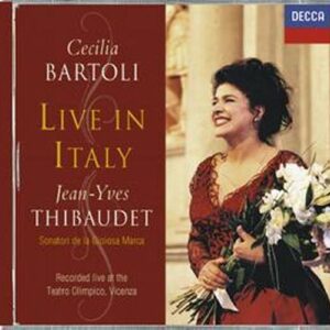 Live en Italie. Vivaldi, Haendel, Cacini. Bartoli, Thibaudet