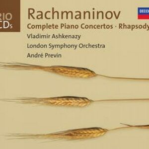 Rachmaninov : Integrale Des Concertos Pour Piano-Rhapsodiea Previn-Orchest