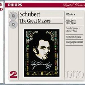 Schubert : Messes D678 Et D950-Sawallich