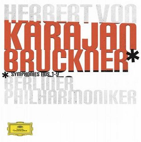 Bruckner : 9 symphonies. Karajan.