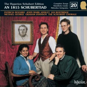 Franz Schubert : Lieder : Schubertiades 1816 (Intégrale, volume 20)