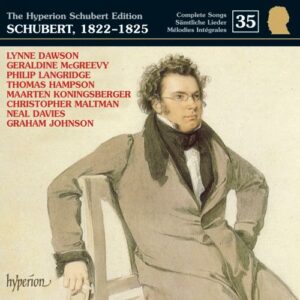 Franz Schubert : Lieder, 1822-1825 (Intégrale, volume 35)