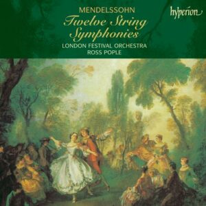 Felix Mendelssohn : Symphonies pour orchestre à cordes