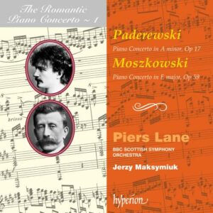 Moritz Moszkowski - Jan Paderewski : The Romantic Piano Concerto, volume 1