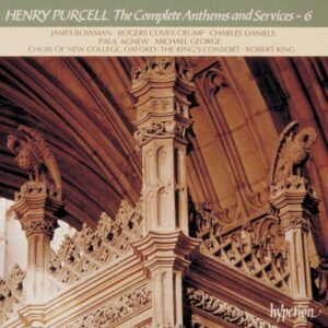 Henry Purcell : Anthems and Services (Intégrale, volume 6)