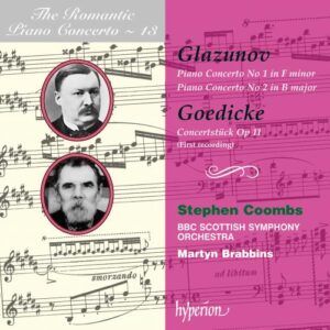Alexandre Glazounov - Alexandre Goedicke : The Romantic Piano Concerto, volume 13