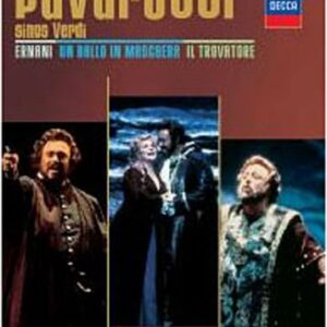 Pavarotti signs Verdi.