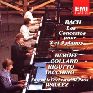 Bach : Concertos pour 3 & 4 pianos