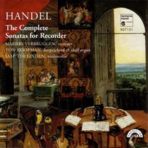 Haendel : L'Intégrale des sonates pour flûte à bec