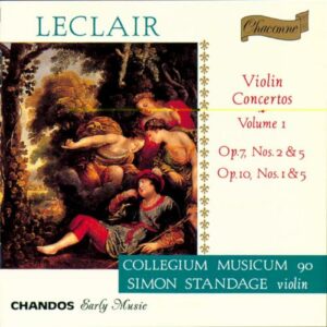 Jean-Marie Leclair : Concertos pour violon (Volume 1)