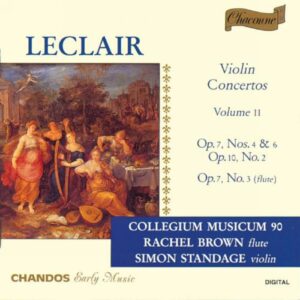 Jean-Marie Leclair : Concertos pour violon (Vol.2)