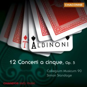 Tomaso Albinoni : 12 concertos a cinque, op. 5